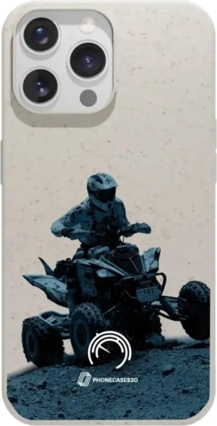 iPhone 14 Pro Norges Motorsportforbund komposterbart deksel, hvit