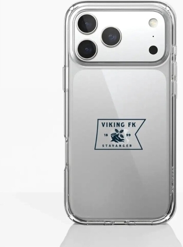 iPhone 17 Pro Viking FK Clear case -mobildeksel, hvit