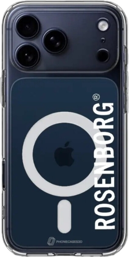iPhone 17 Pro Max RBK Clear case (MagSafe) -mobildeksel, svart