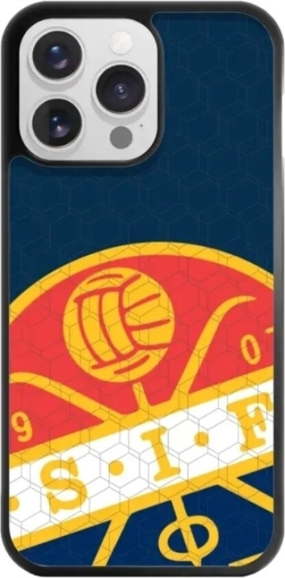 iPhone 16 Pro Max Strømsgodset 3D mobildeksel, svart