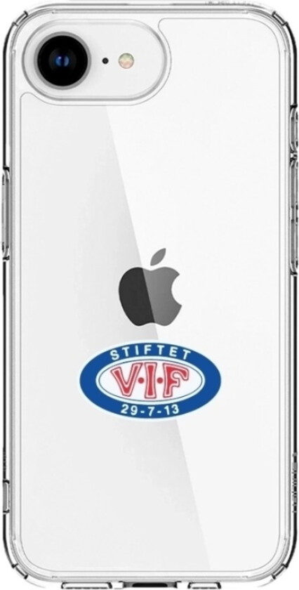 iPhone 16e VIF Clear case -mobildeksel, hvit