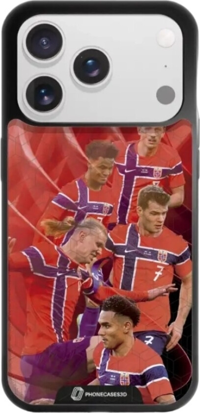 iPhone 17 Pro Max Norges Fotballforbund 3D mobildeksel