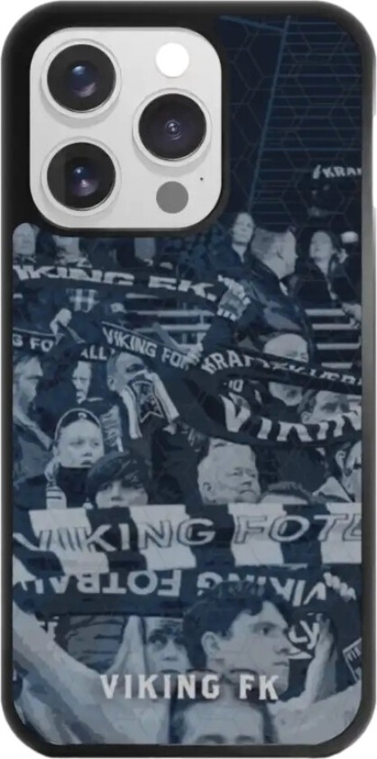 iPhone 15 Pro Viking FK 3D mobildeksel, svart