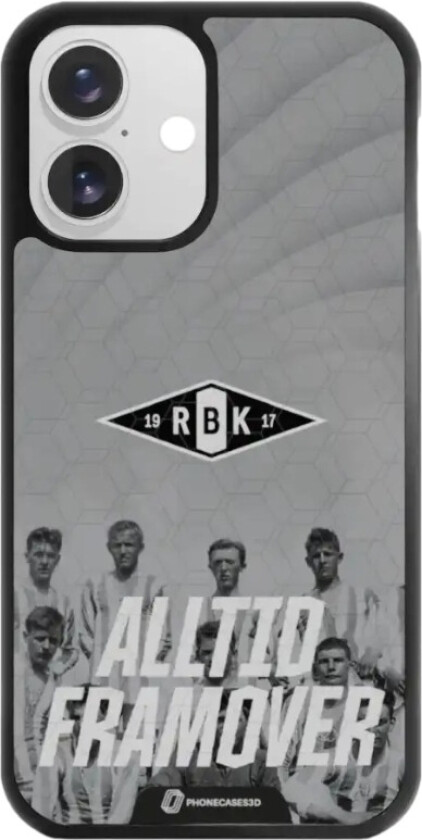 iPhone 16 RBK 3D mobildeksel, svart