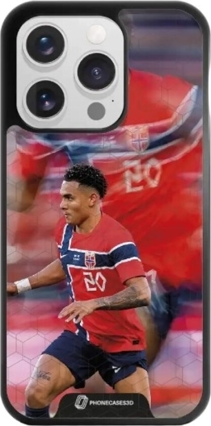 iPhone 15 Pro Norges Fotballforbund 3D mobildeksel