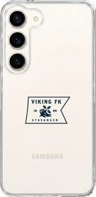 Samsung Galaxy S26 Viking FK Clear case -mobildeksel, hvit