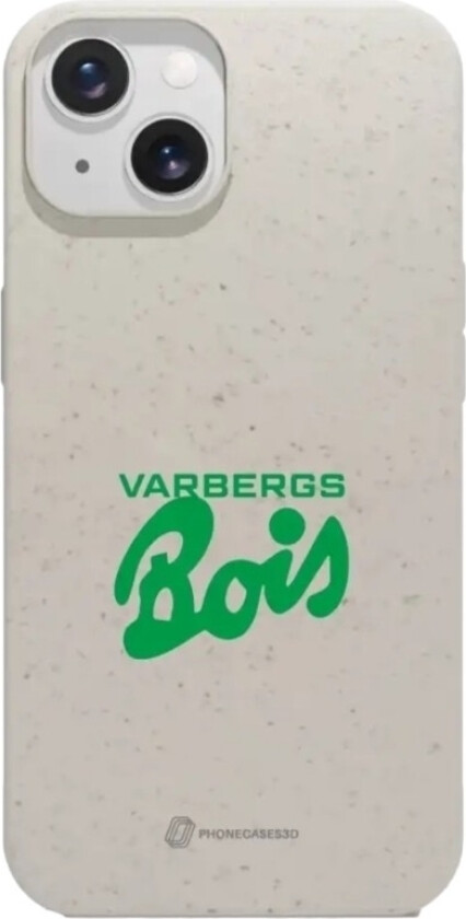 iPhone 15 Varbergs BoIS komposterbart deksel, hvit