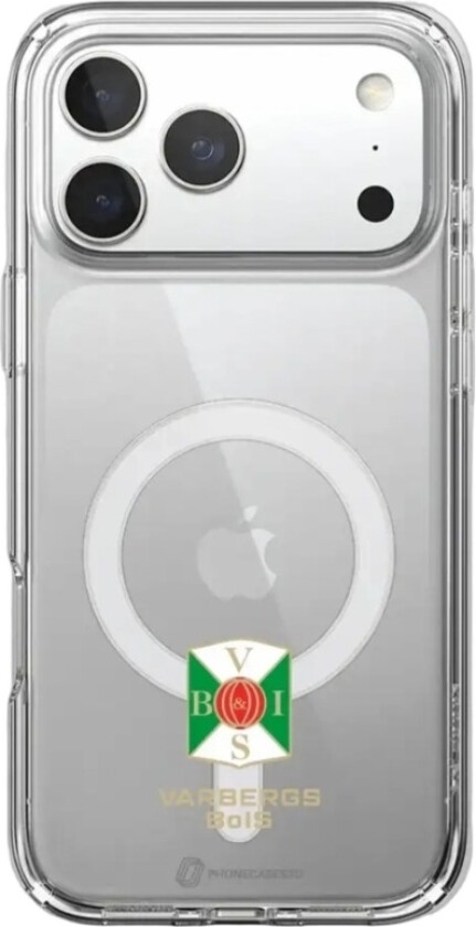 iPhone 17 Pro Max Varbergs BoIS Clear case (MagSafe) -mobildeksel, hvit