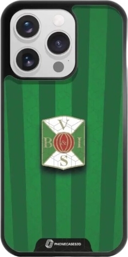 iPhone 16 Pro Varbergs BoIS 3D mobildeksel, svart