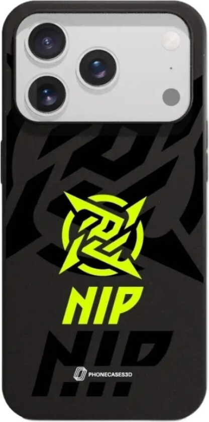 iPhone 17 Pro Max Ninjas in Pyjamas komposterbart deksel, svart