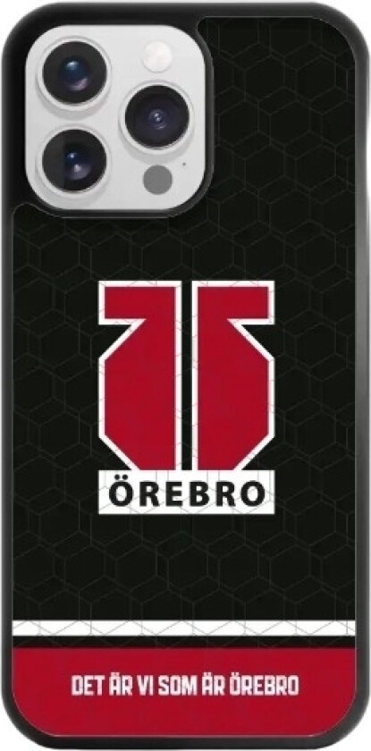 iPhone 16 Pro Max Örebro HK 3D mobildeksel, svart