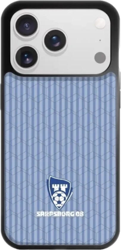 iPhone 17 Pro Max Sarpsborg 08 3D mobildeksel, svart