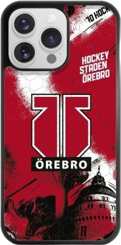 iPhone 16 Pro Max Örebro HK 3D mobildeksel, svart