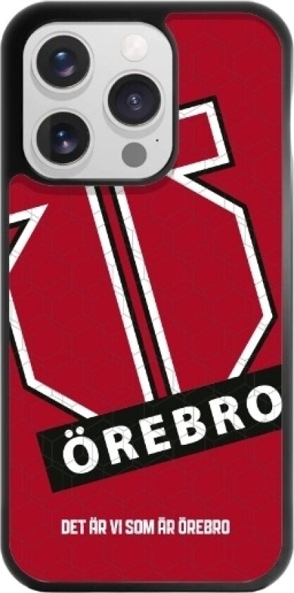 iPhone 15 Pro Örebro HK 3D mobildeksel, svart