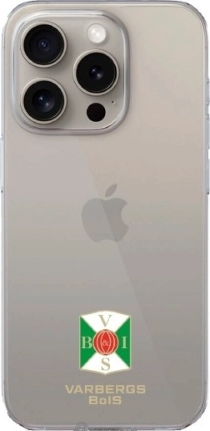 iPhone 16 Pro Varbergs BoIS Clear case -mobildeksel, hvit