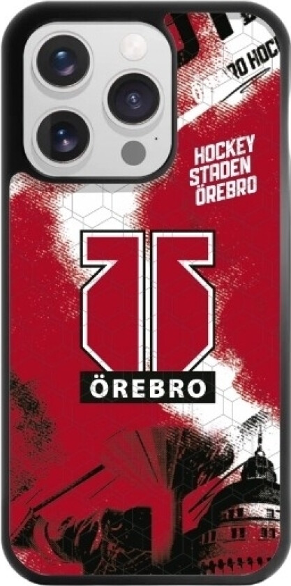iPhone 15 Pro Örebro HK 3D mobildeksel, svart