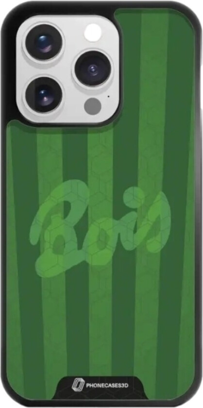 iPhone 15 Pro Varbergs BoIS 3D mobildeksel, svart