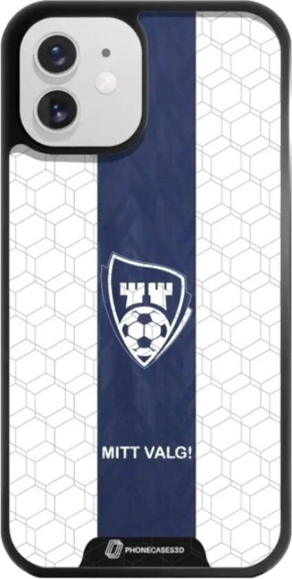 iPhone 12 Sarpsborg 08 3D mobildeksel, svart