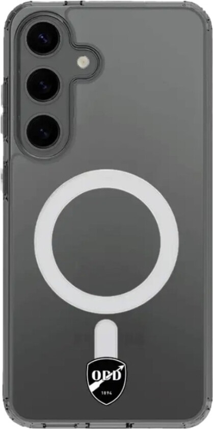 Samsung Galaxy S25+ Odds Ballklubb Clear case (MagSafe) -mobildeksel, svart