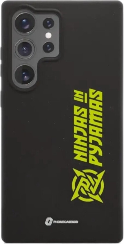 Samsung Galaxy S25 Ultra Ninjas in Pyjamas komposterbart deksel, svart