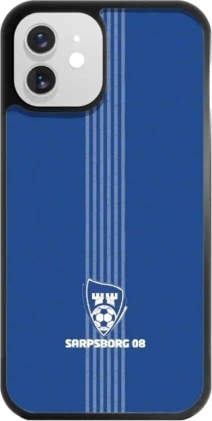 iPhone 12 Sarpsborg 08 3D mobildeksel, svart