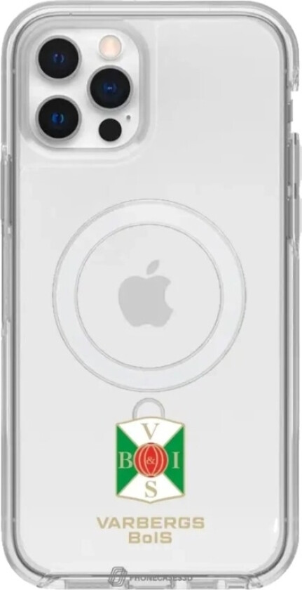 iPhone 12 Varbergs BoIS Clear case (MagSafe) -mobildeksel, hvit
