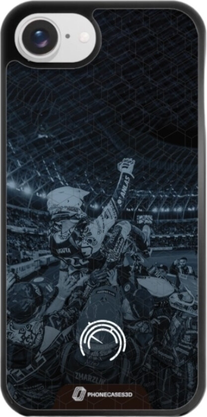 iPhone 16e Norges Motorsportforbund 3D mobildeksel, svart