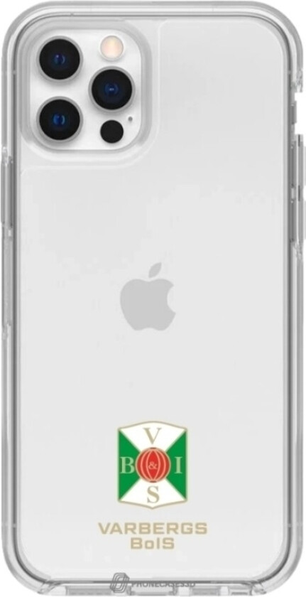 iPhone 12 Varbergs BoIS Clear case -mobildeksel, hvit