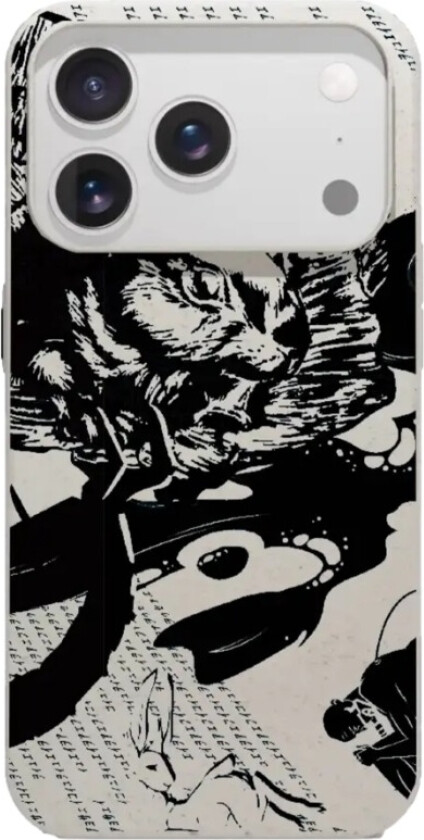 iPhone 17 Pro Muchacho Malo komposterbart deksel, hvit