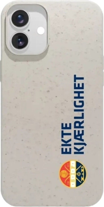 iPhone 16 Plus Strømsgodset komposterbart deksel, hvit