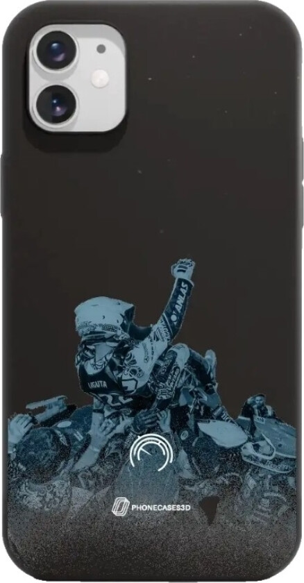iPhone 11 Norges Motorsportforbund komposterbart deksel, svart