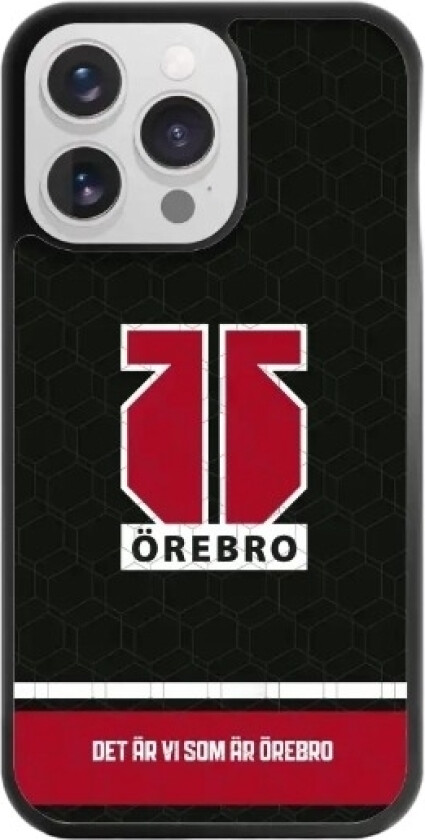 iPhone 13 Pro Örebro HK 3D mobildeksel, svart