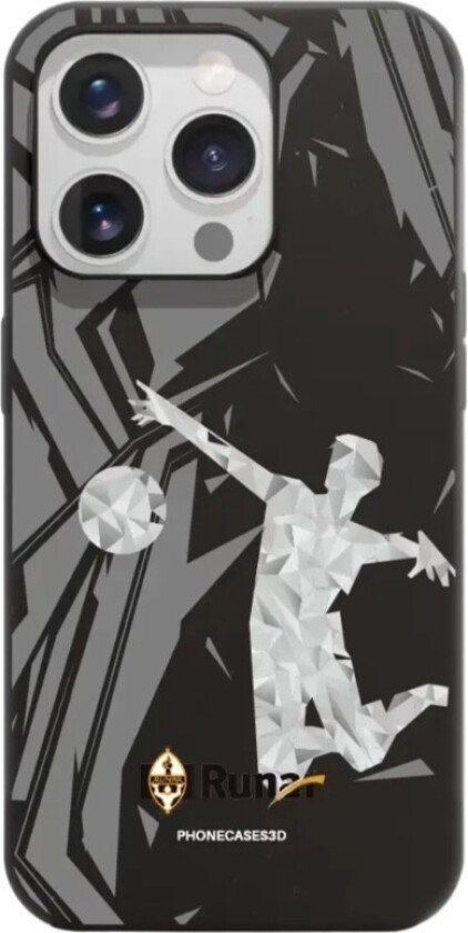iPhone 15 Pro IL Runar komposterbart deksel, svart