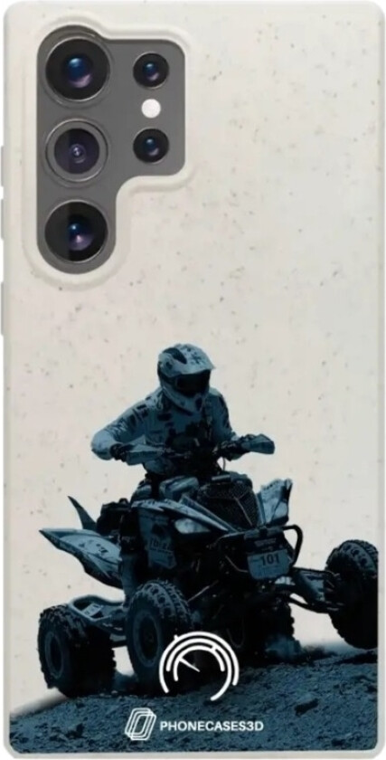 Samsung Galaxy S25 Ultra Norges Motorsportforbund komposterbart deksel, hvit