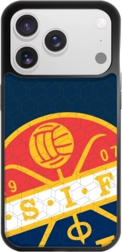 iPhone 17 Pro Max Strømsgodset 3D mobildeksel, svart