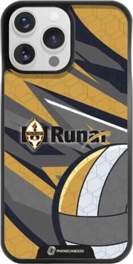 iPhone 14 Pro IL Runar 3D mobildeksel, svart