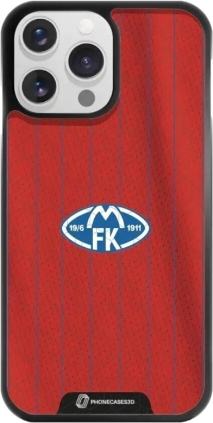 iPhone 14 Pro Molde FK 3D mobildeksel, svart