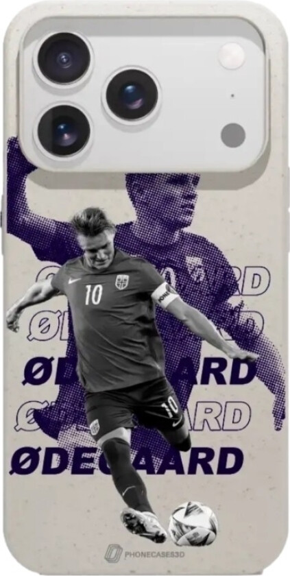 iPhone 17 Pro Norges Fotballforbund komposterbart deksel, hvit