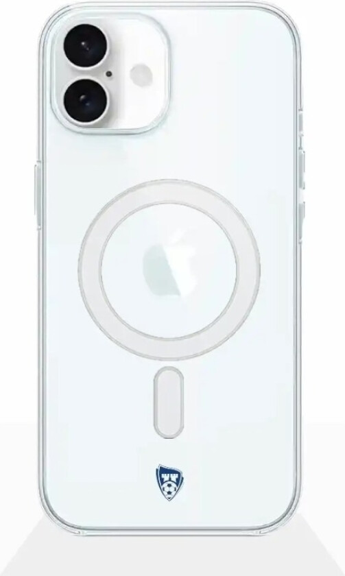 iPhone 16 Sarpsborg 08 Clear case (MagSafe) -mobildeksel, hvit