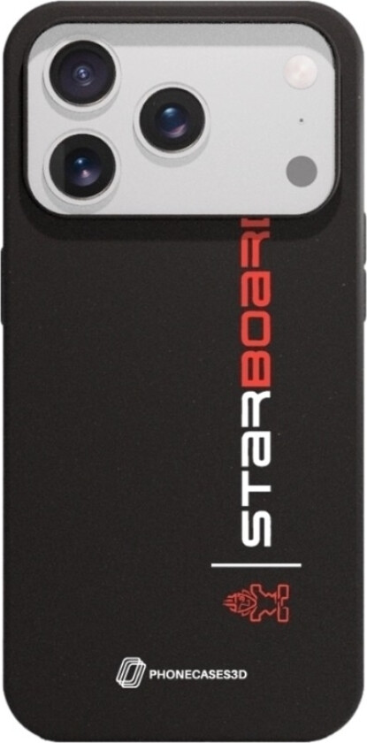 iPhone 17 Pro Max Starboard komposterbart deksel, svart