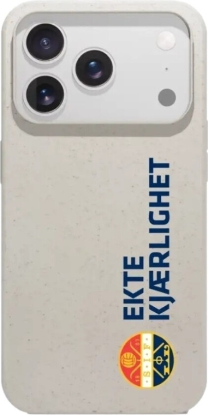 iPhone 17 Pro Strømsgodset komposterbart deksel, hvit