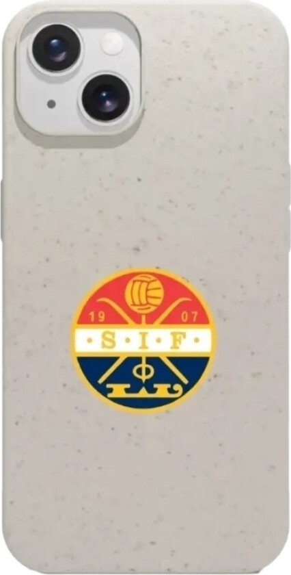 iPhone 15 Strømsgodset komposterbart deksel, hvit