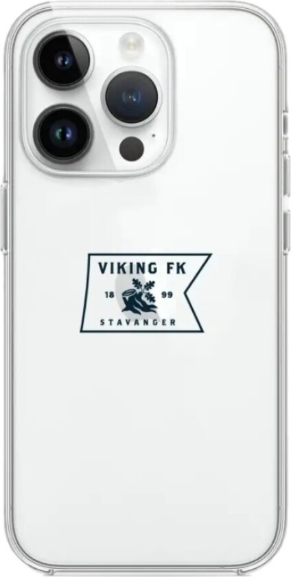 iPhone 13 Pro Viking FK Clear case -mobildeksel, hvit
