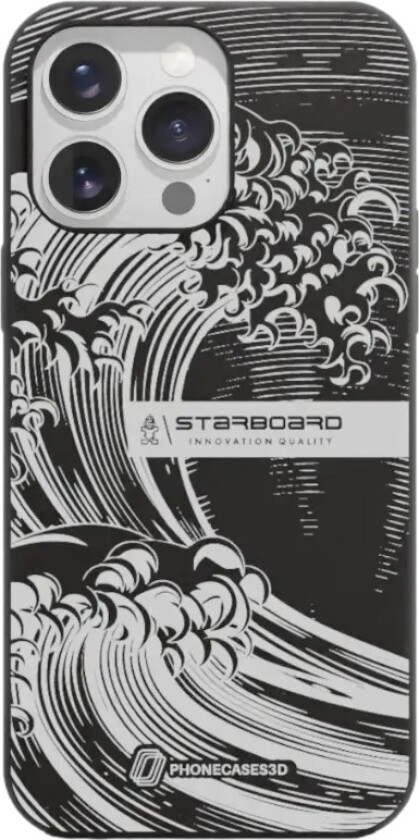 iPhone 16 Pro Max Starboard komposterbart deksel, svart