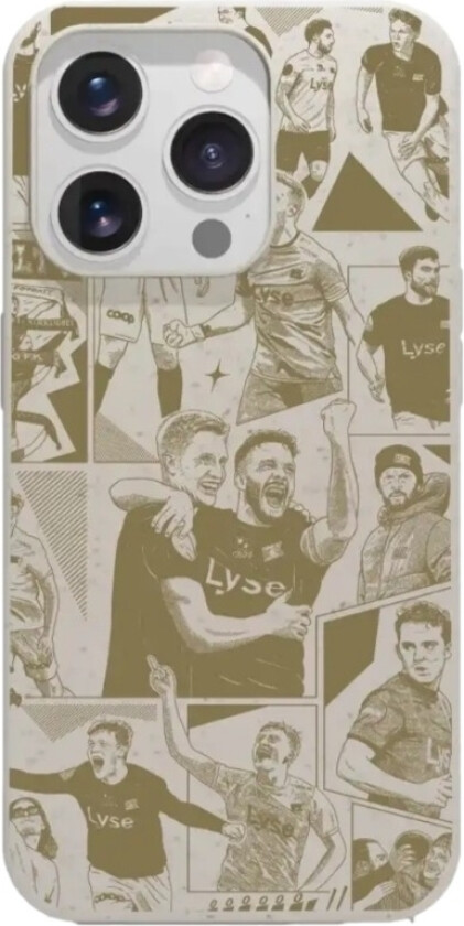 iPhone 15 Pro Viking FK komposterbart deksel, hvit