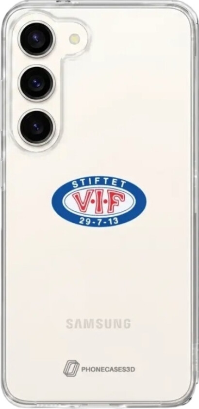 Samsung Galaxy S26+ VIF Clear case -mobildeksel, hvit