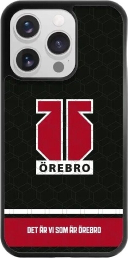 iPhone 16 Pro Örebro HK 3D mobildeksel, svart