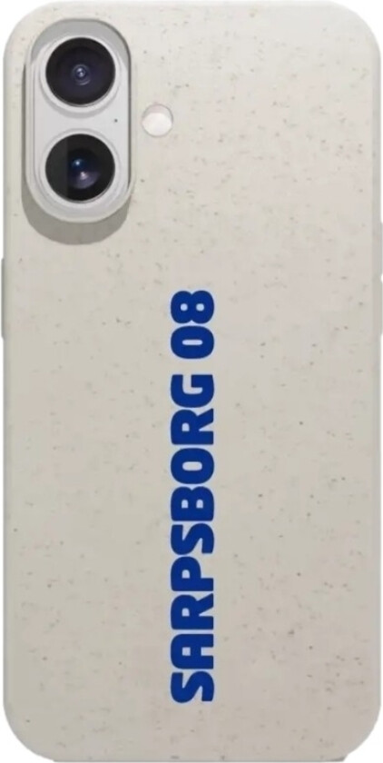 iPhone 17 Sarpsborg 08 komposterbart deksel, hvit