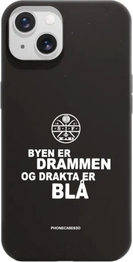 iPhone 13 Strømsgodset komposterbart deksel, svart