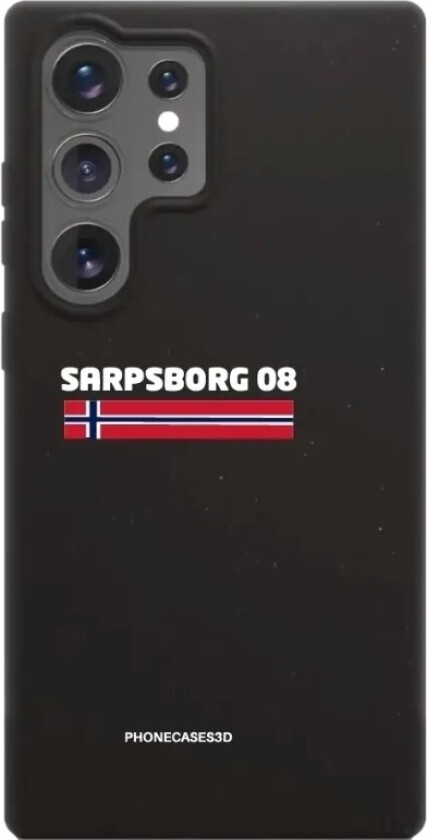 Samsung Galaxy S25 Ultra Sarpsborg 08 komposterbart deksel, svart